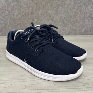 Cuater The Daily Wool Sneakers Mens 10.5 Navy Blue TravisMathew Comfort Shoes